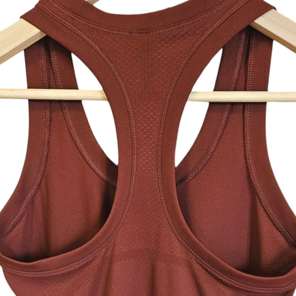 Athleta Racerback Tank Top Seamless Brown Size XSmall - Picture 7 of 9